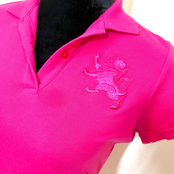 EXPRESS Magenta Polo! - Picture 2 of 5